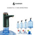 Electric Rechargeable Portable Drinking Water Dispenser Pump for 5 Gallon Bottle, Type-C USB Charging - Green