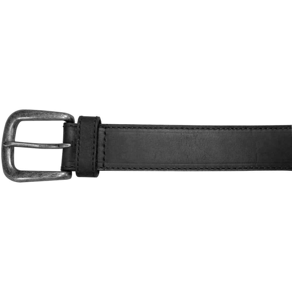 Barjan 10625410136 36" Black Leather Belt for Field And Stream Image 1