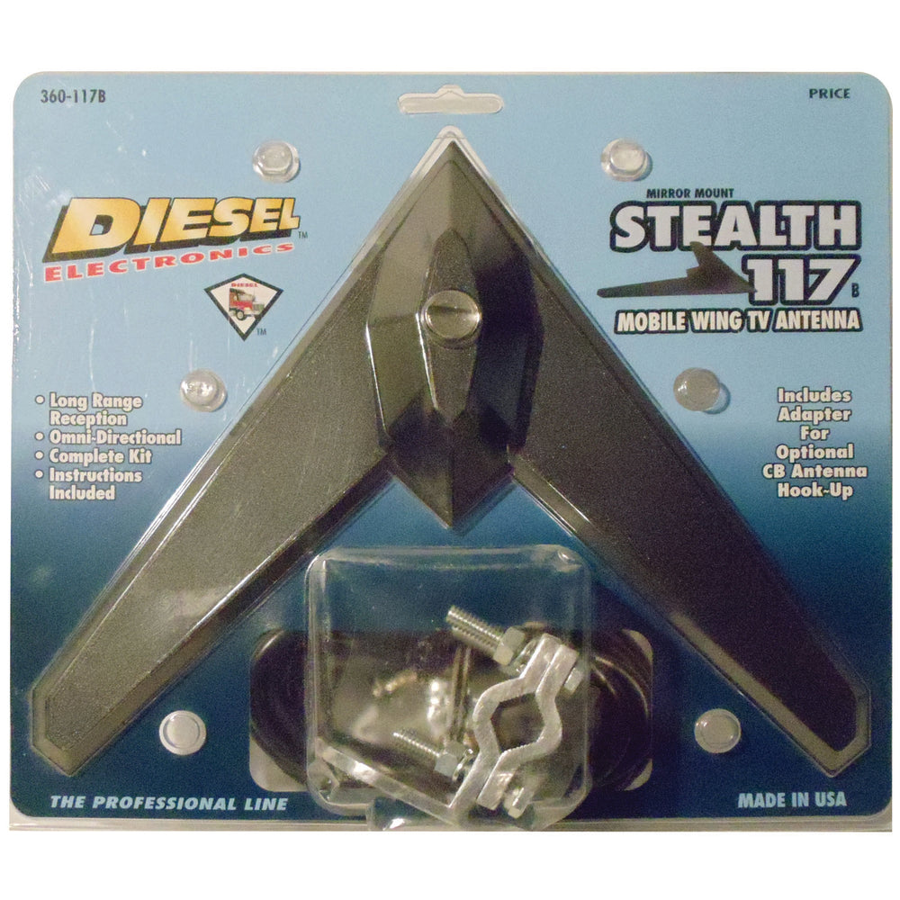 Barjan 360117MB Diesel Stealth 117 TV Antenna Image 1
