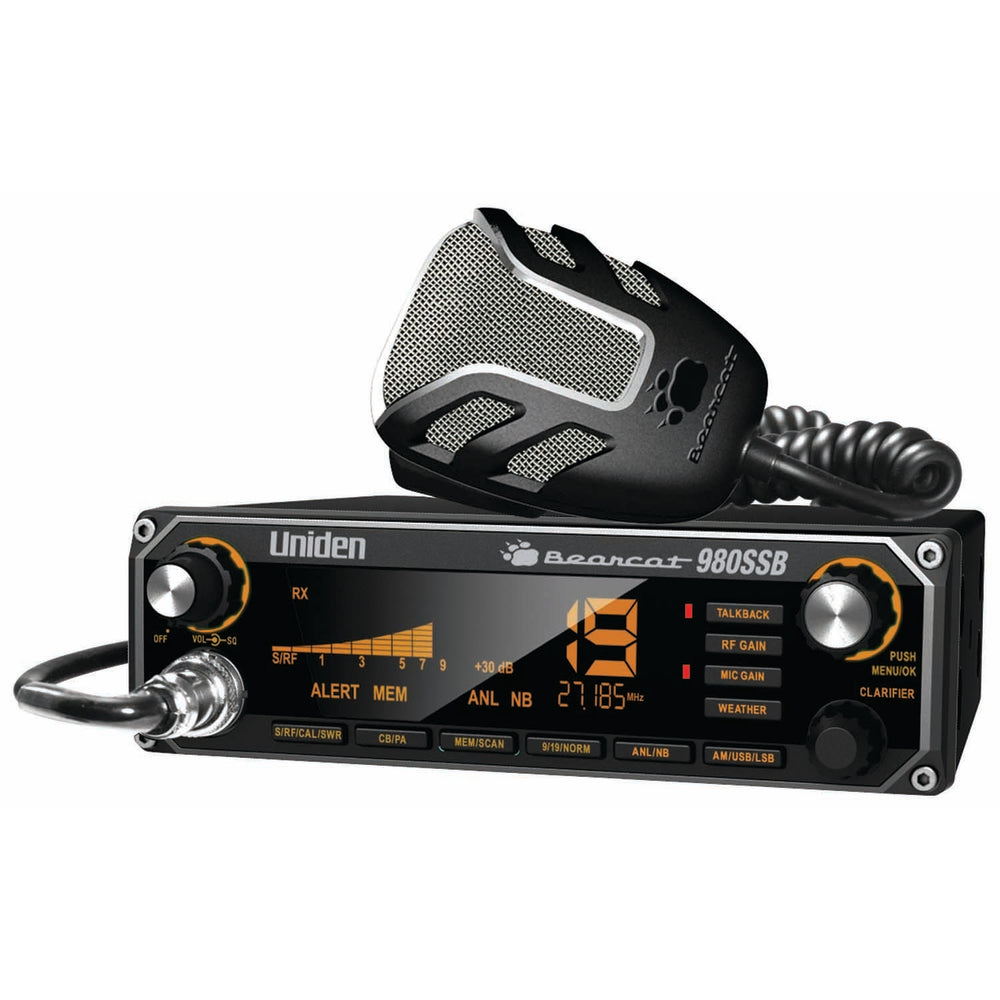 Uniden BC980SSB CB Radio with 7 Color LCD Display Image 1