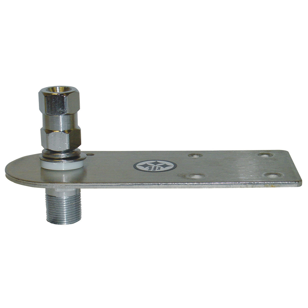 Firestik SSF4A Stainless Steel Flat Mounting Bracket for Jeep Wrangler Hood Image 1