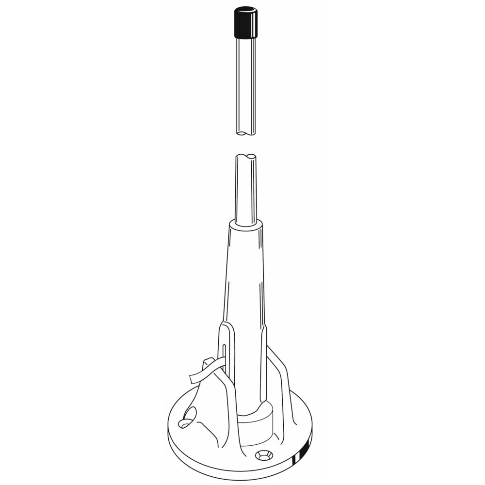 Merchant V1023 Valor 7 Marine Antenna Coax Cable Mounting Image 1