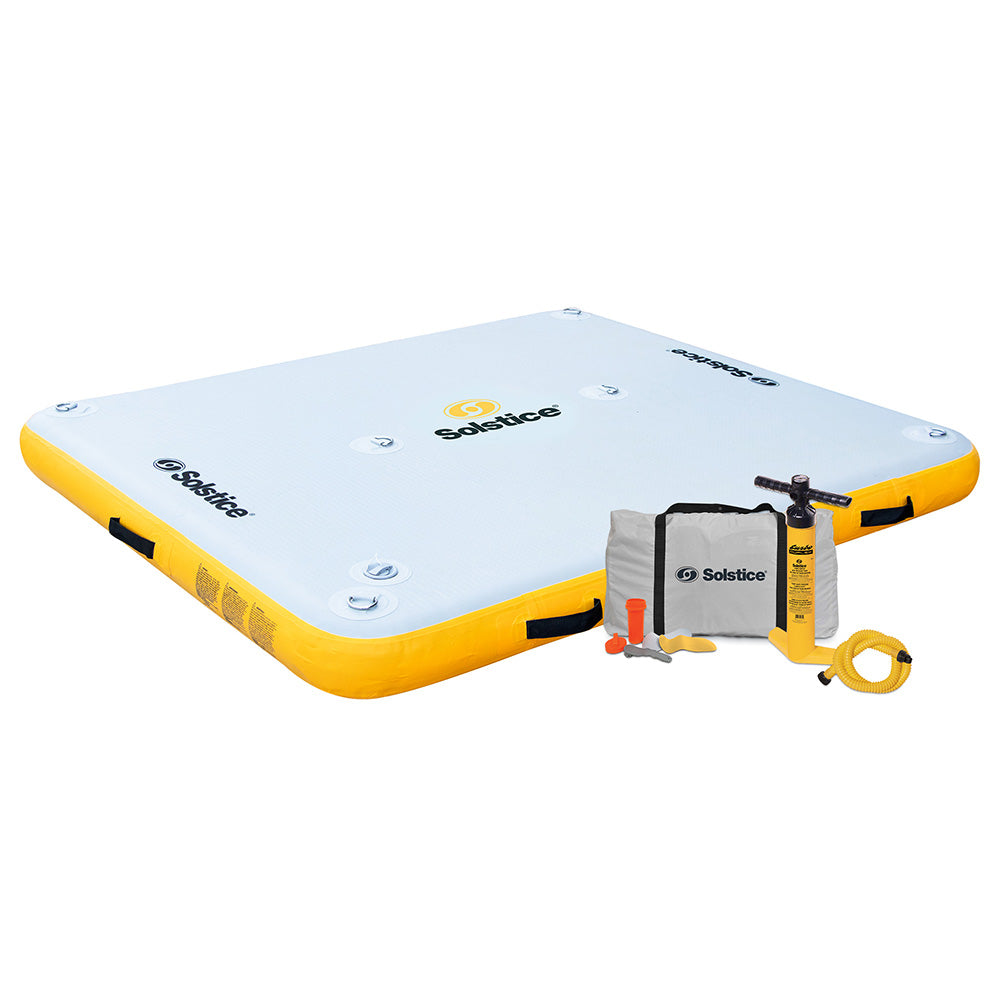 Solstice Watersports 30605 6' X 5' Inflatable Dock Image 1