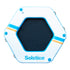 Solstice Watersports 38150 8'6" Hex Mesh Dock - Floating Platform for Water Activities Image 1