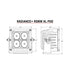 Rigid Industries 322053 XL Radiance+ RGBW Pod Lights Pair