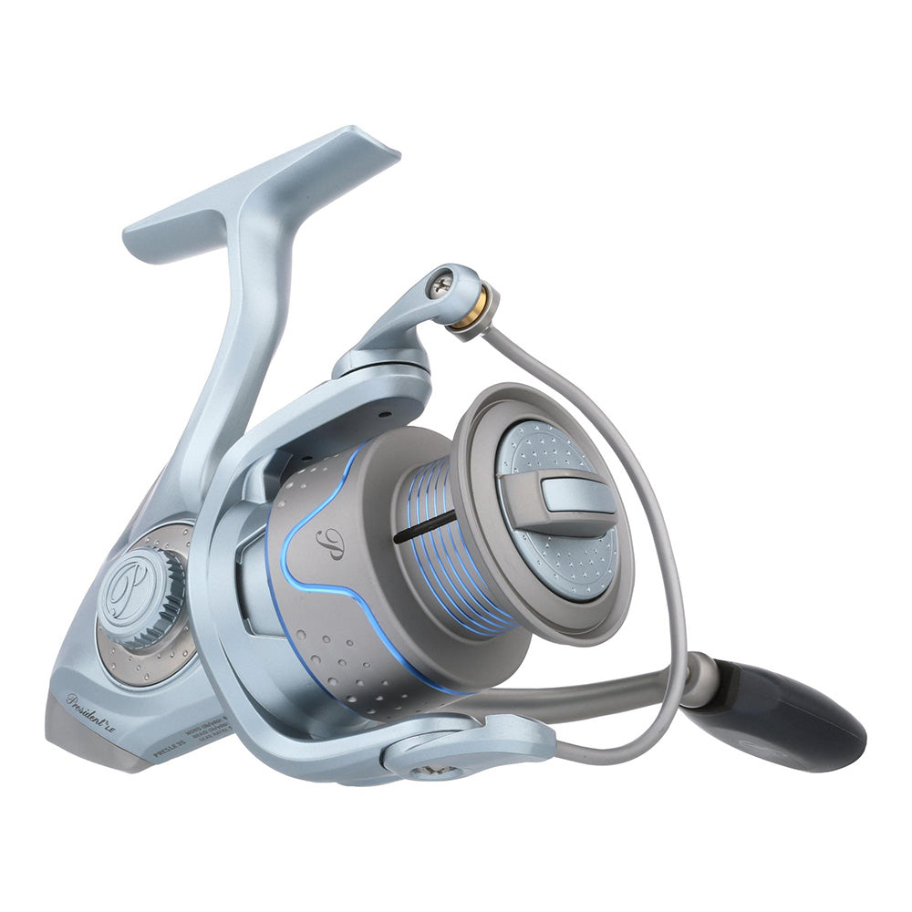 Pflueger 1594571 President LE 35X Spinning Reel with Aluminum Body Image 1