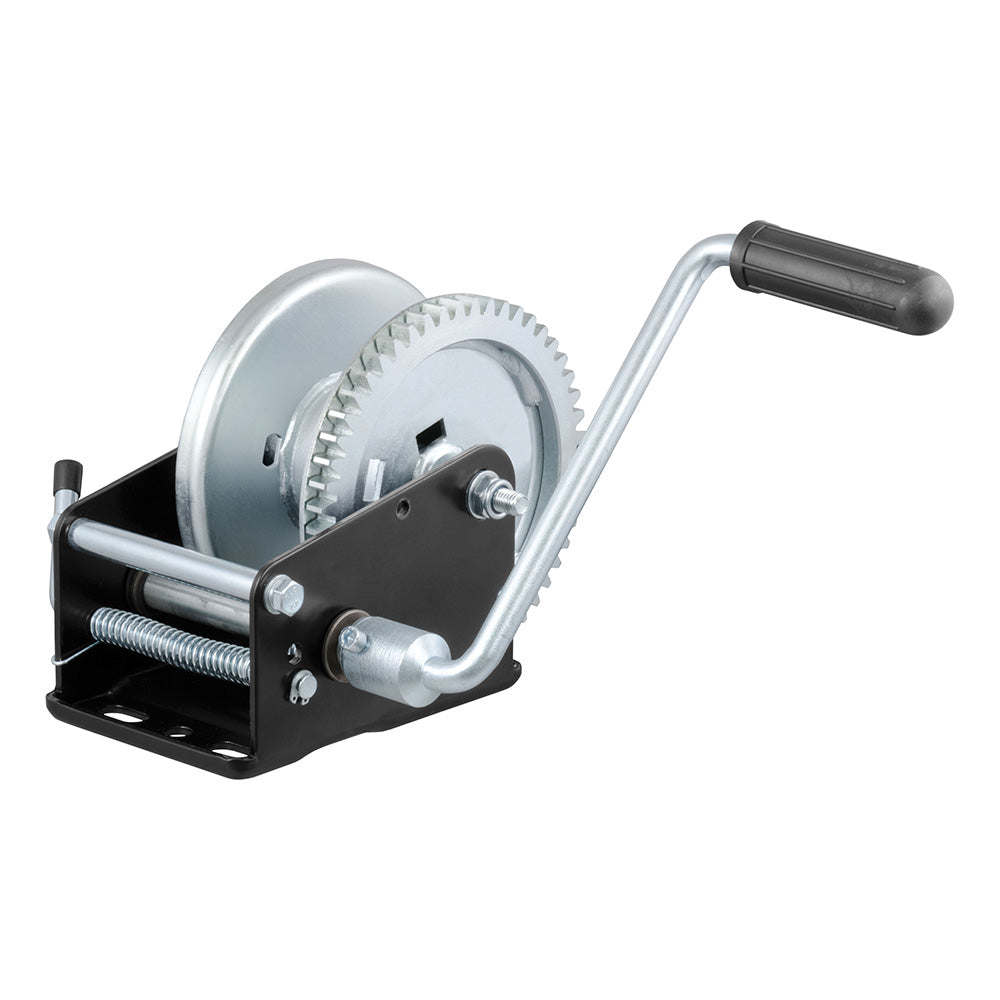 Curt 29427 Hand Winch 1700 lb. with 8" Handle Image 1