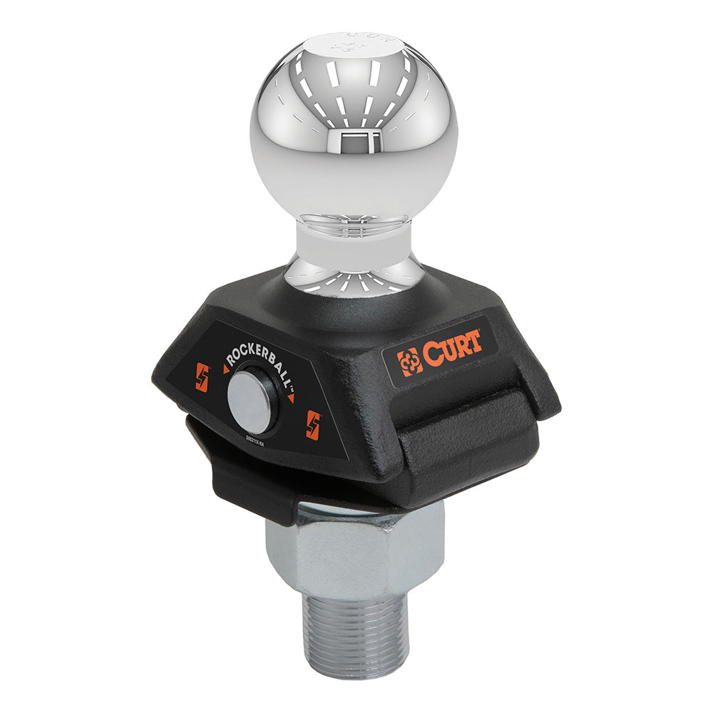 CURT MFG 40249 Rockerball 2-5/16' Cushion Hitch Ba Image 1