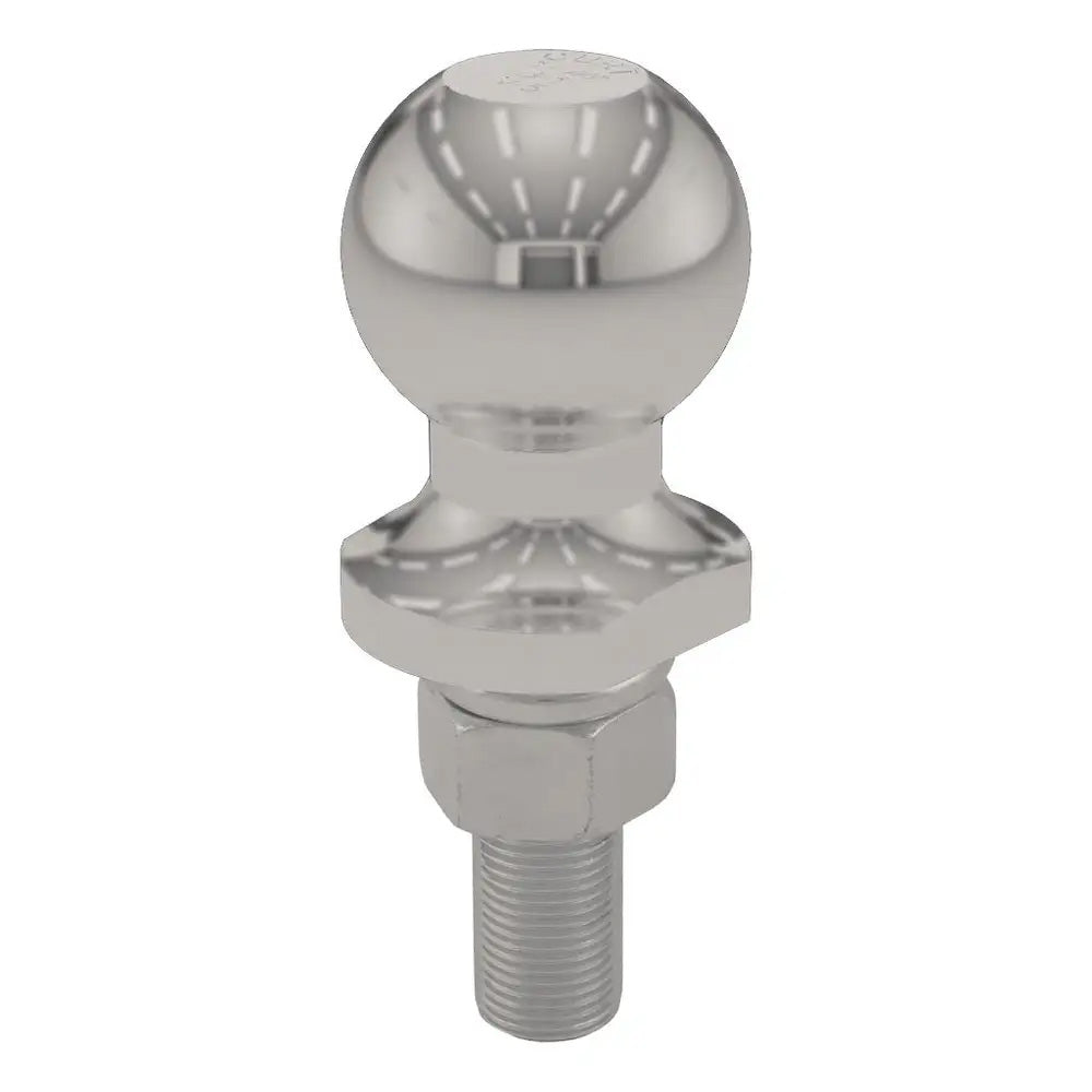 Curt 40080 1-7/8" Trailer Ball Stainless Steel Image 1