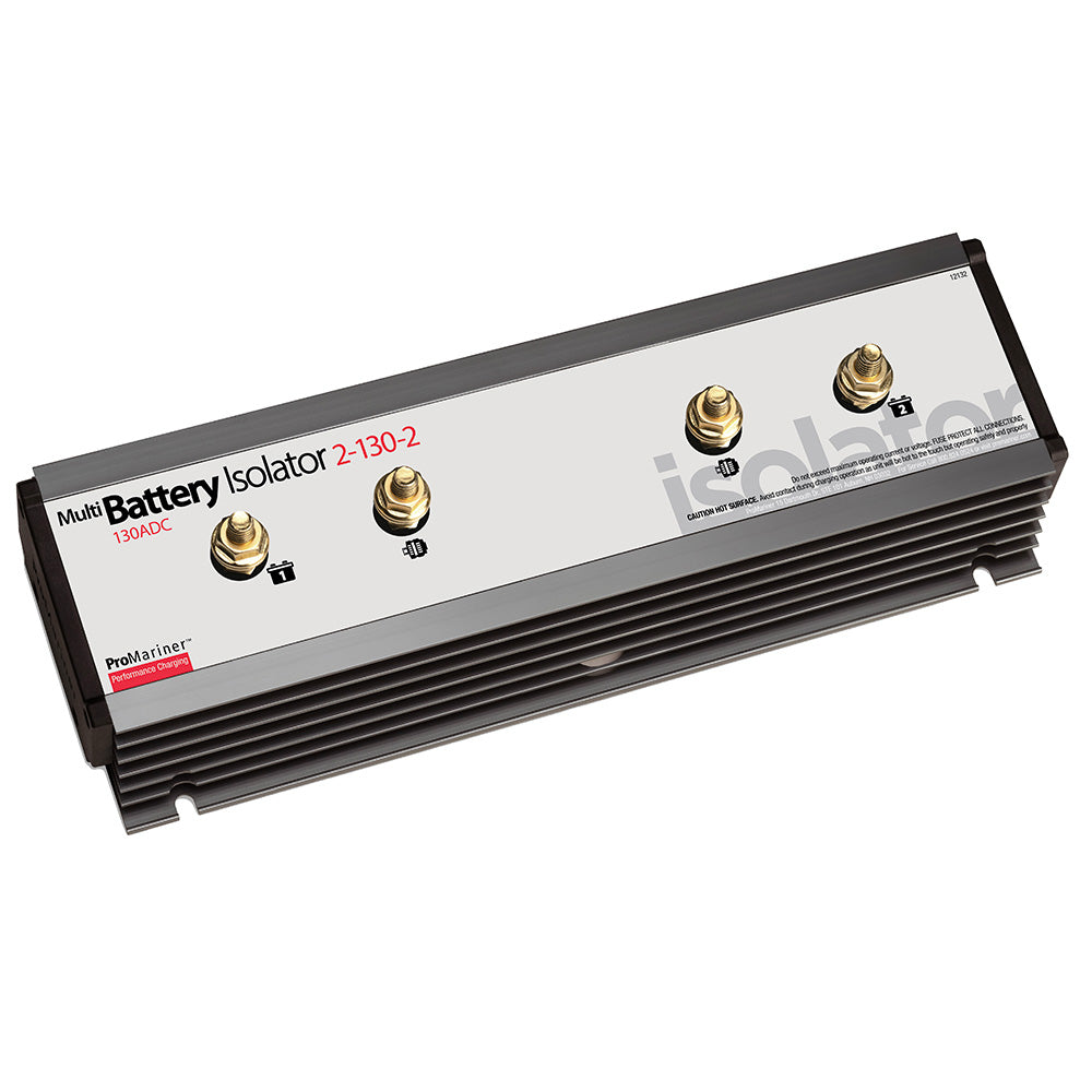 Promariner 12132 Battery Isolator 130 Amp 2 Alternator Image 1