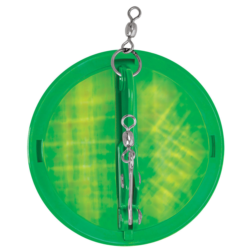 Luhr-Jensen 5560-030-2511 Dipsy Diver - Kelly Green/Silver Bottom Moon Image 1