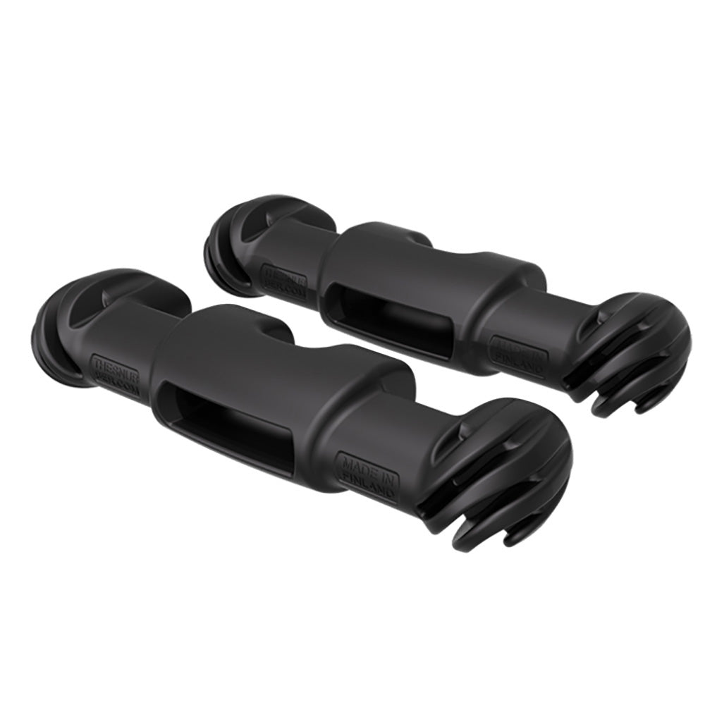 The Snubber S61302 Tar Black Fender Pair Image 1