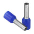 Pacer TFR14-8M-25 Blue 14 AWG Wire Ferrule 8mm Length Pack of 25 Image 1
