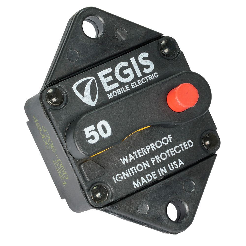 Egis 4706-050 50A Panel Mount Circuit Breaker - 285 Series Image 1