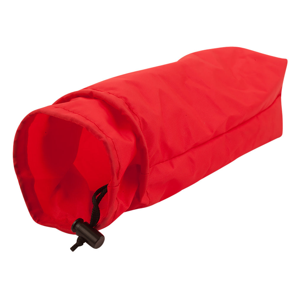 Sea-Dog 337159R-1 Nylon Deck Plate Bag 5" X 10" Red Image 1