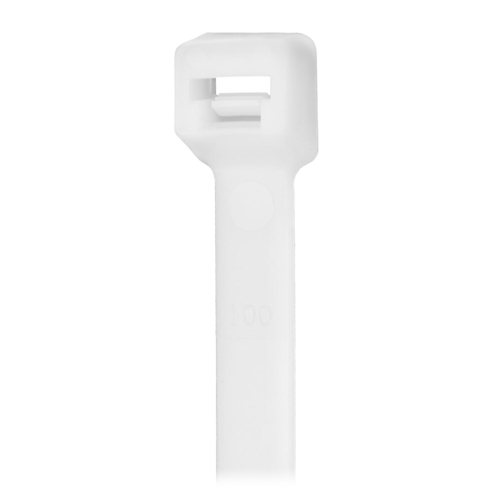 Pacer Group Ct1.5I-100 Cable Tie 6" Natural Color 30-40lb Tensile Strength Image 1