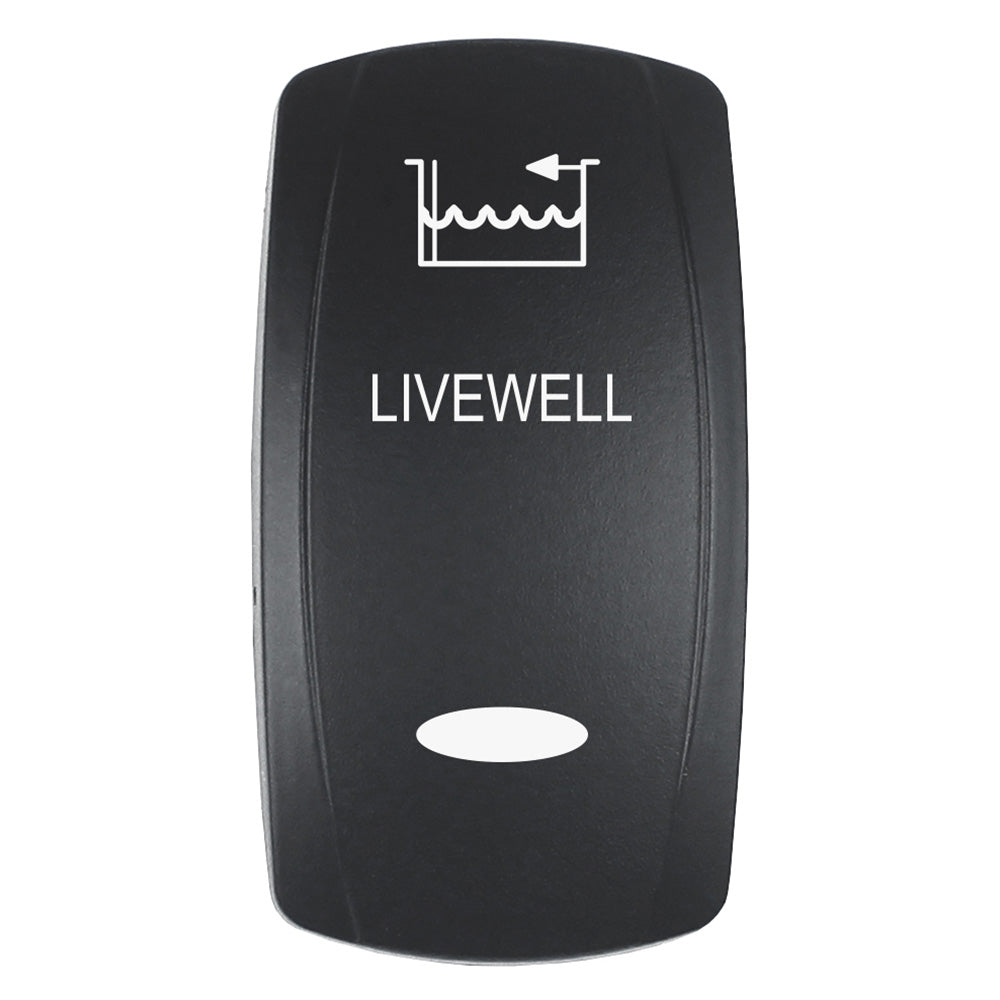 Pacer Group EV2LE-LVWL Actuator Livewell V Series Switch Black Image 1