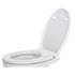 Jabsco 58104-2000 Regular Toilet Seat with Soft Close Lid Image 1