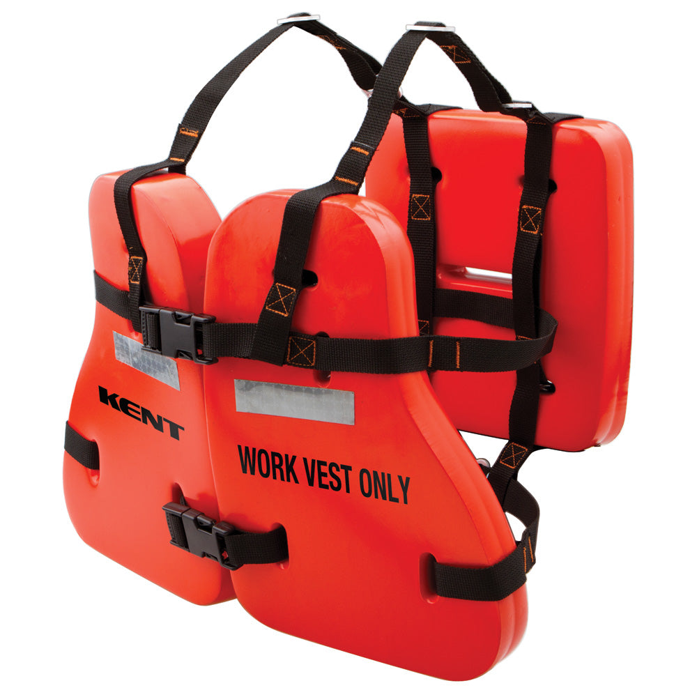 Kent 151200-200-005-13 Type V Vinyl Dip Work Vest Oversized - Fits Chest Size 42- 68 Image 1