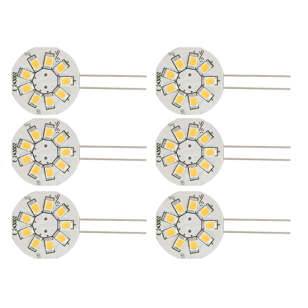 Scandvik 41152 LED Bulb Warm White 6-Pack Image 1