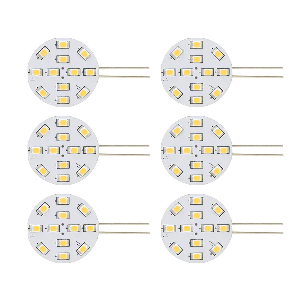 Scandvik 41154 LED Bulb Cool White 6-Pack Image 1