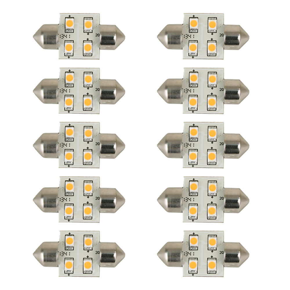 Scandvik 41175 LED Bulb 10-Pack Cool White Image 1
