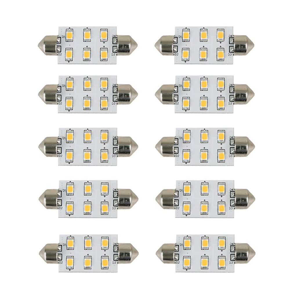 Scandvik 41176 41162 LED Bulb Warm White 10-Pack Image 1