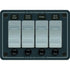 Blue Sea Systems 8262 Waterproof Panel 4 Position Slate Grey Image 1