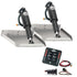 Lenco Marine 15110-103 12" X Edgemount Trim Tab Kit Led Indicator Switch 12V Image 1