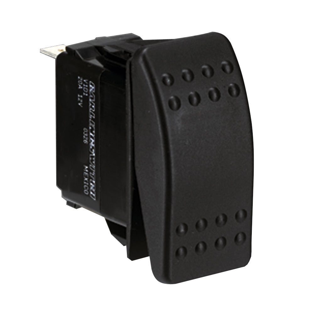 Paneltronics 001-699 Dpdt On/Of On Waterproof Contura Rocker Switch Leds Black Image 1