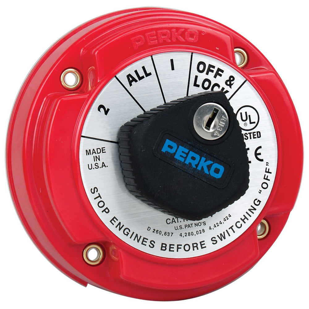 Perko 8504Dp Medium Duty Battery Selector Switch Alternator Field Disconnect Image 1