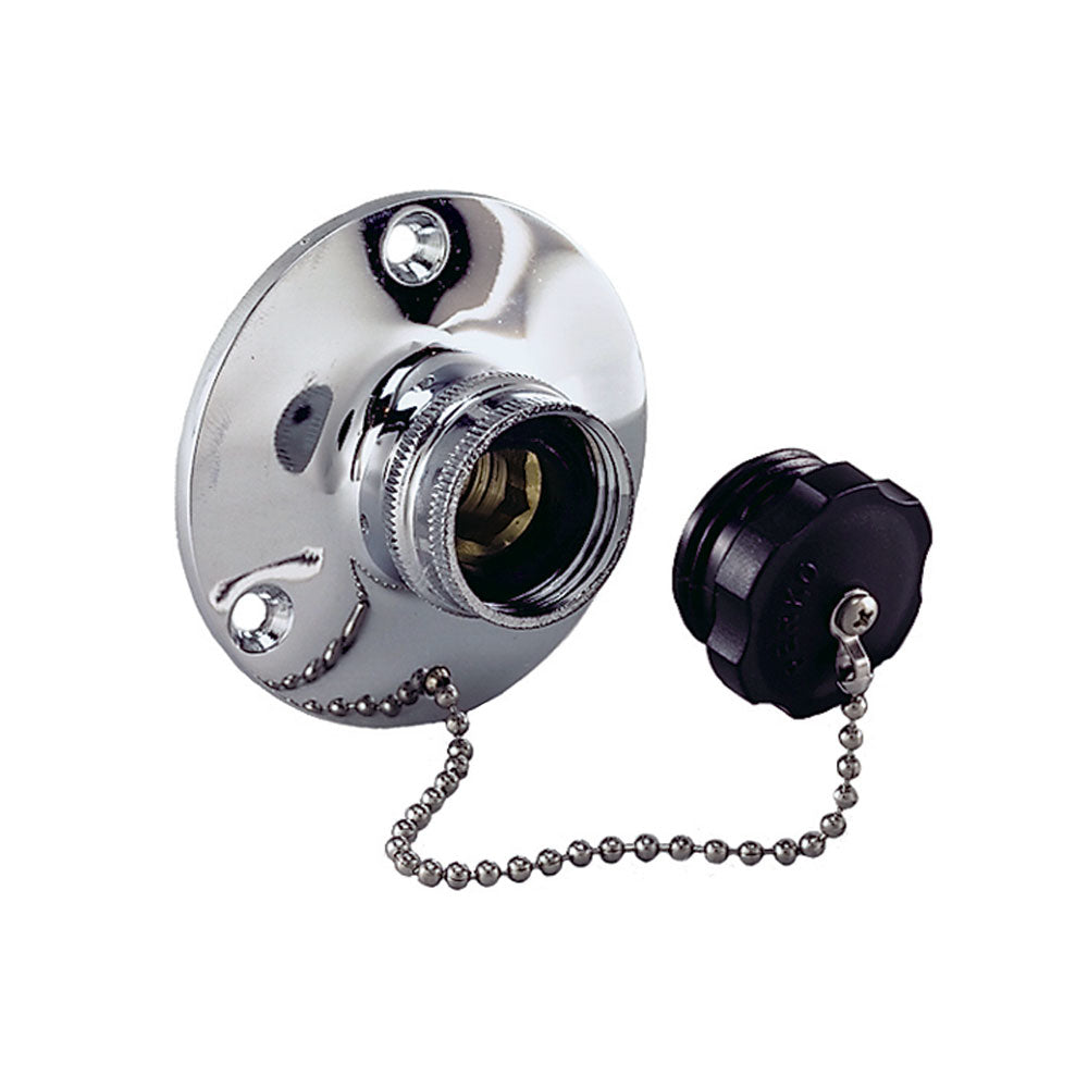 Perko 0499 DP0 CHR Fig. 499Water Inlet Fitting Image 1