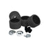 C.E. Smith 29210 Ribbed Roller Replacement Kit 4 Pack Black Image 1