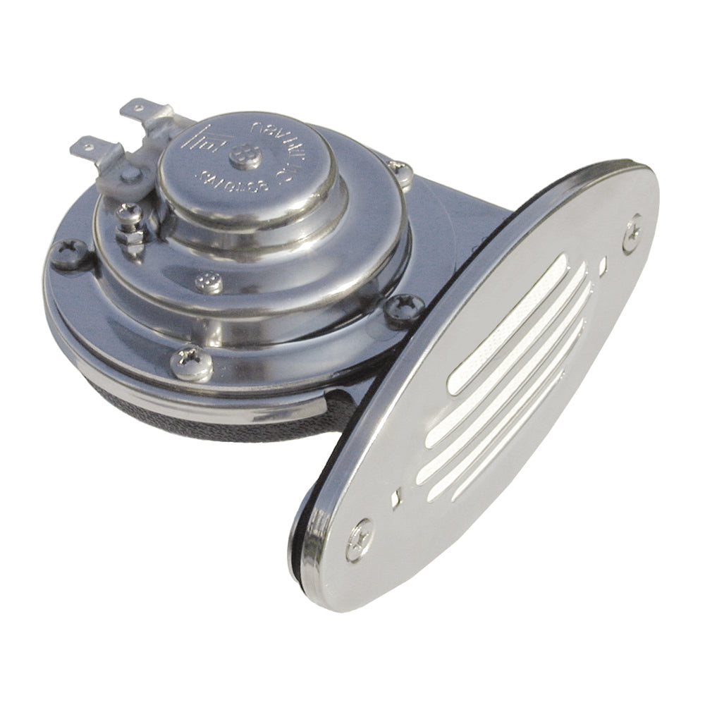 Schmitt And Ongaro Marine 10050 Mini Ss Single Drop-In Horn Ss Grill 12V Low Image 1