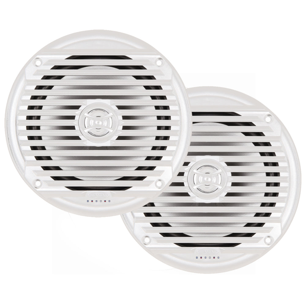 Jensen Ms6007Wr 6.5" Coaxial Marine Speaker Pair White Image 1