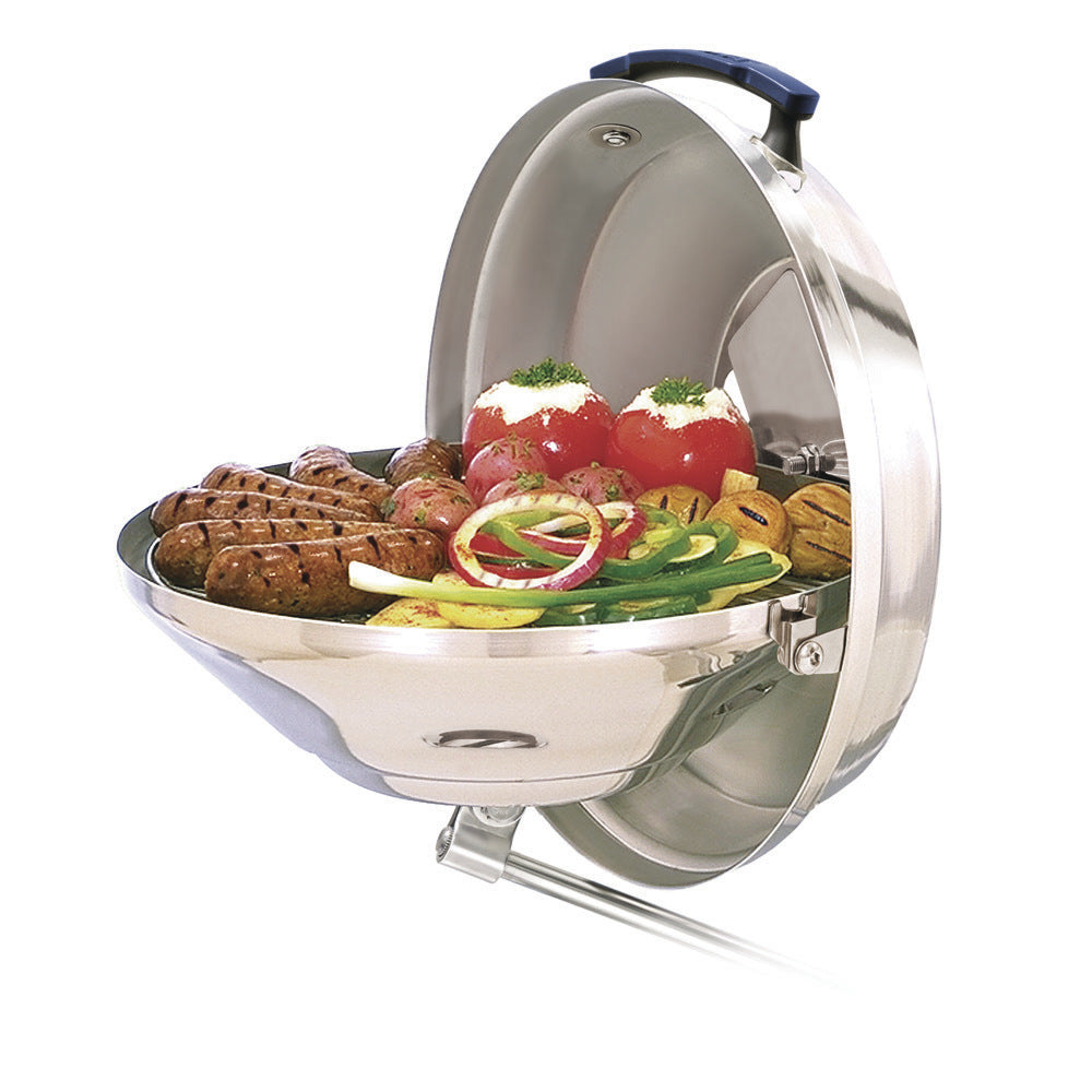 Magma A10-104 Marine Kettle Charcoal Grill Hinged Lid Image 1
