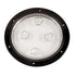 Beckson Marine Dp80-B-C 8" Clear Center Screw-Out Deck Plate Black Image 1