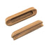 Whitecap 60124-A Teak Oblong Drawer Pull 4-1/16"L 2 Pack