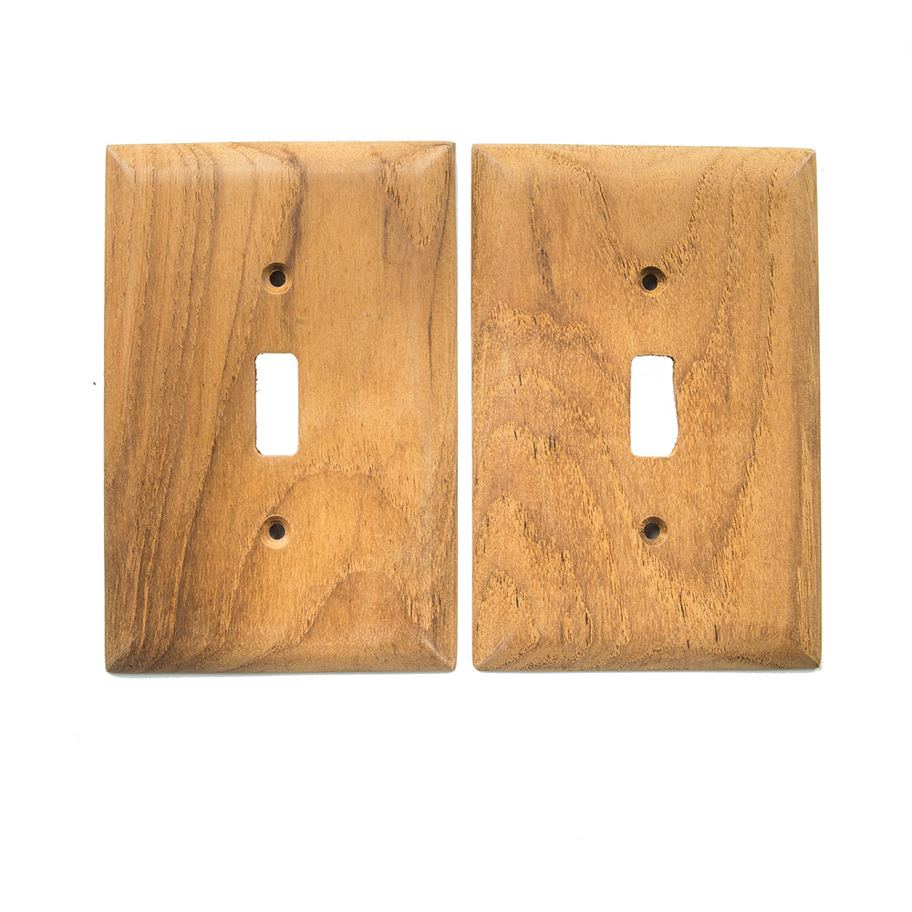 Whitecap 60172 Teak Switch Cover/Switch Plate Image 1