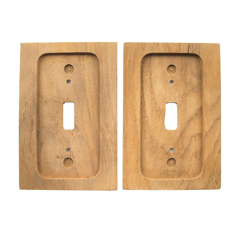 Whitecap 60172 Teak Switch Cover/Switch Plate