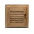 Whitecap 60720 Teak Louvered Door & Frame, Right Hand Opening Image 1