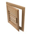 Whitecap 60720 Teak Louvered Door & Frame, Right Hand Opening