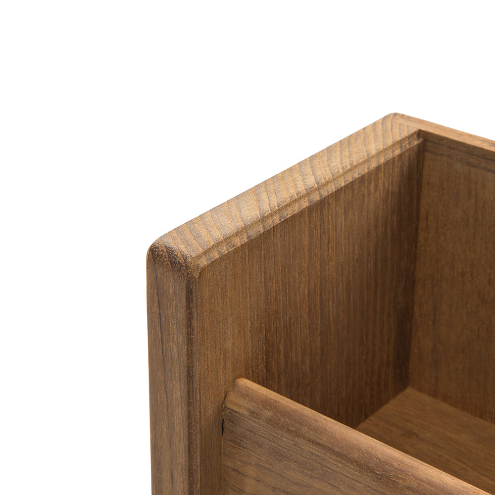 Whitecap 62524 Teak Mini Hold-All Rack