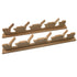 Whitecap 60620 Teak Lock-In Four-Rod Storage Rack