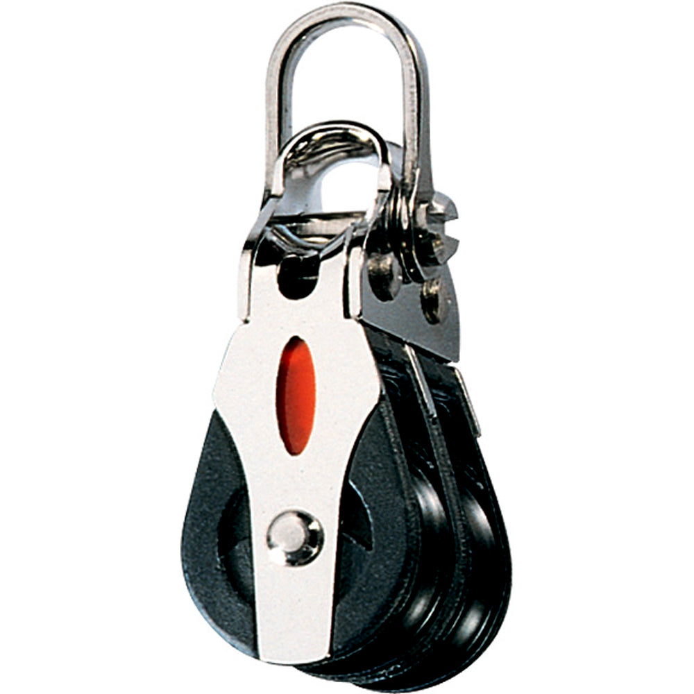 Ronstan Rf20202 Series 20 Ball Bearing Block Double 2-Axis Shackle Head Image 1