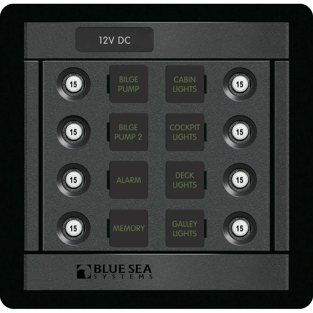 Blue Sea Systems 1450 Dc 8 Position Clb Square Image 1