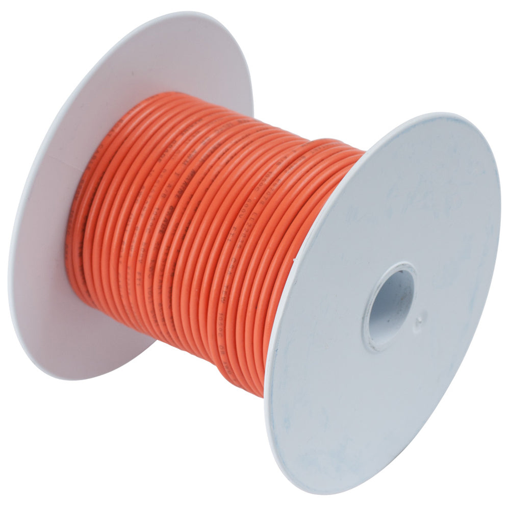 Ancor 102599 16 AWG Tinned Copper Wire 1000'' Orange Image 1