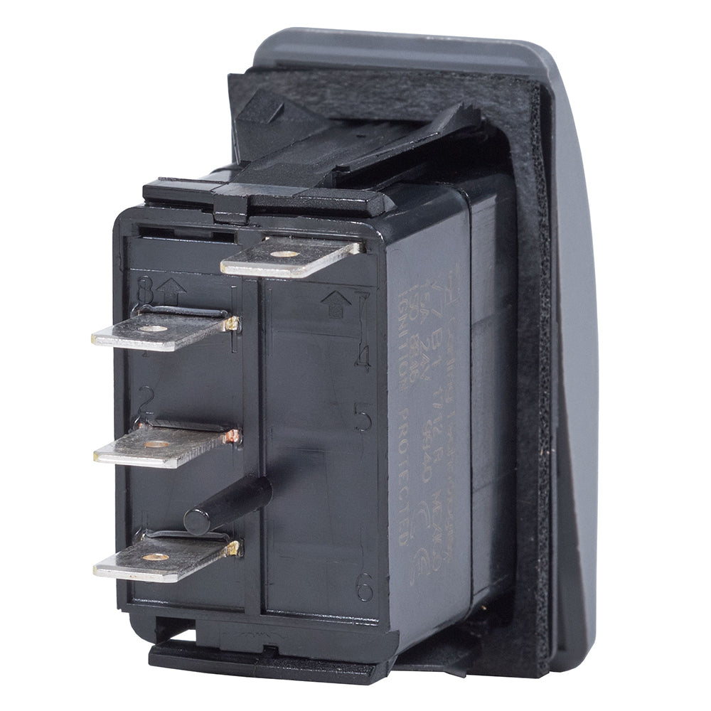 Blue Sea Systems 7932 Contura Ii Switch Spdt Black On -Off-On