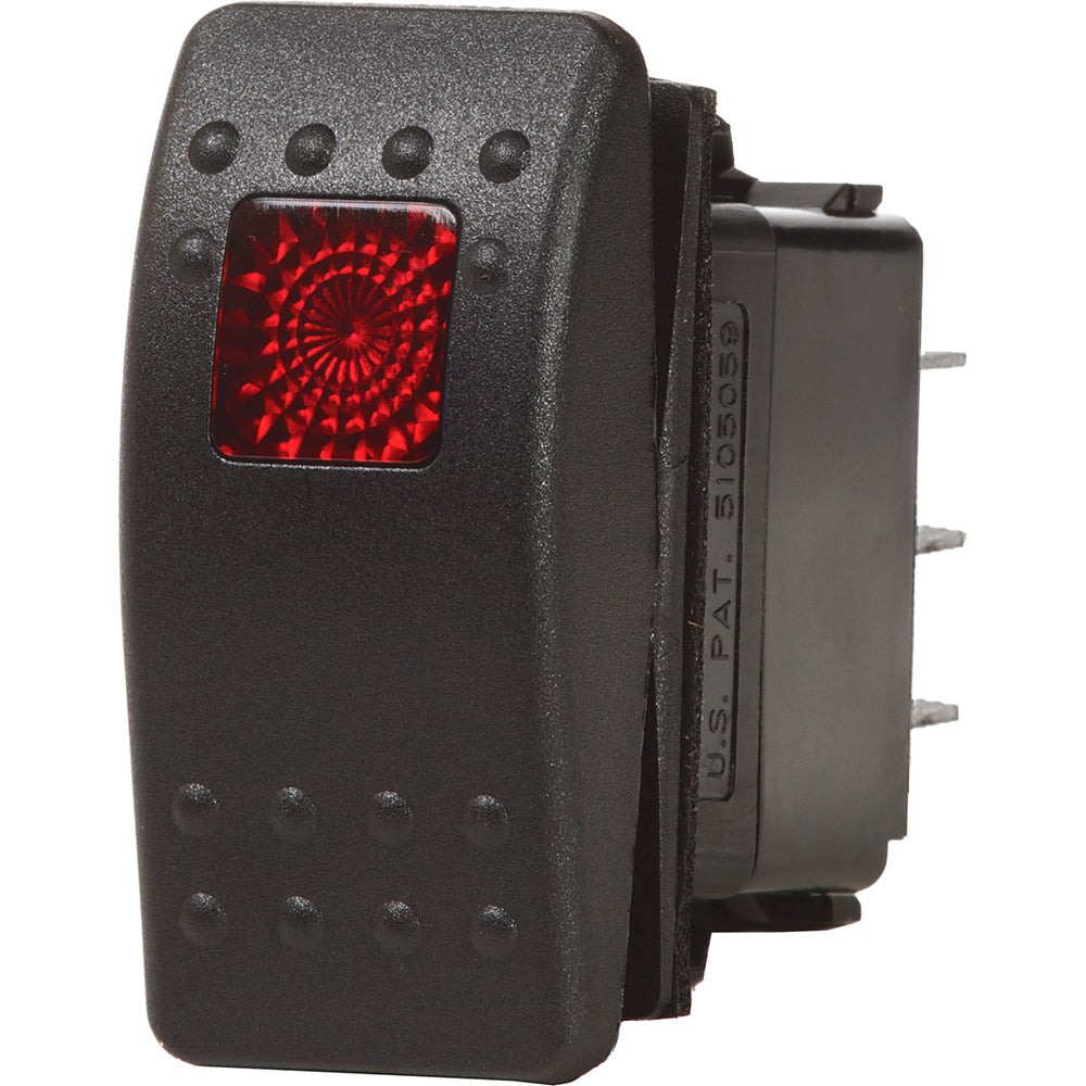Blue Sea Systems 7934 Contura Ii Switch Dpst Black Off-On Image 1