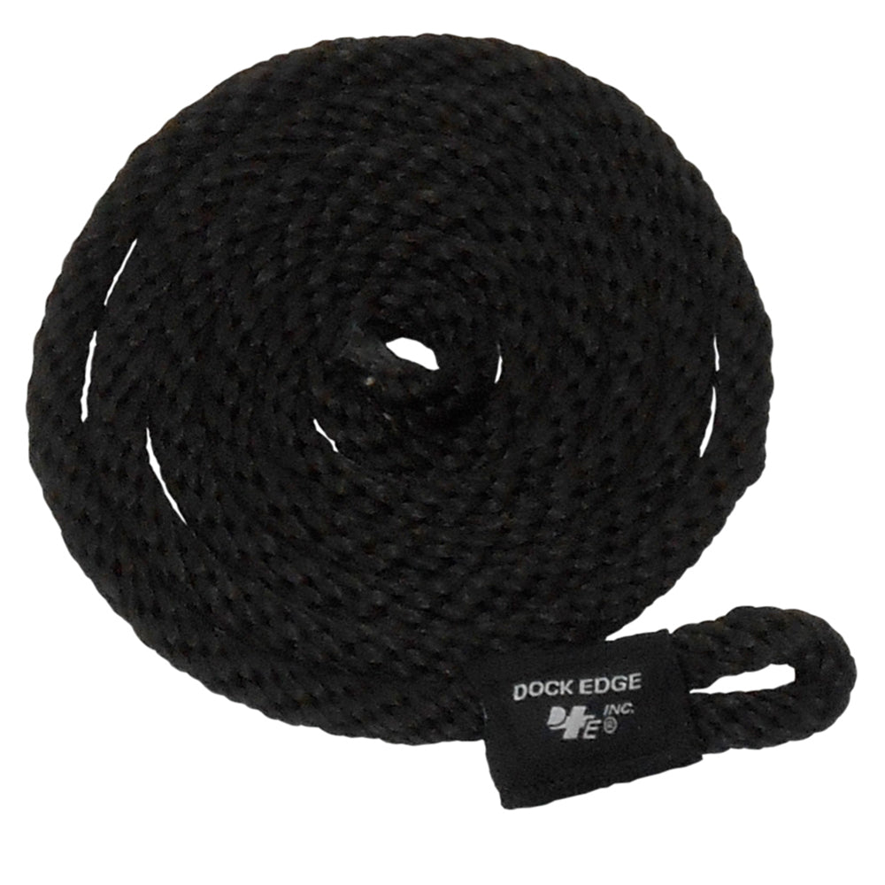 Dock Edge 91-566-F Fender Line 3/8" X 5' Black 2-Pack Image 1